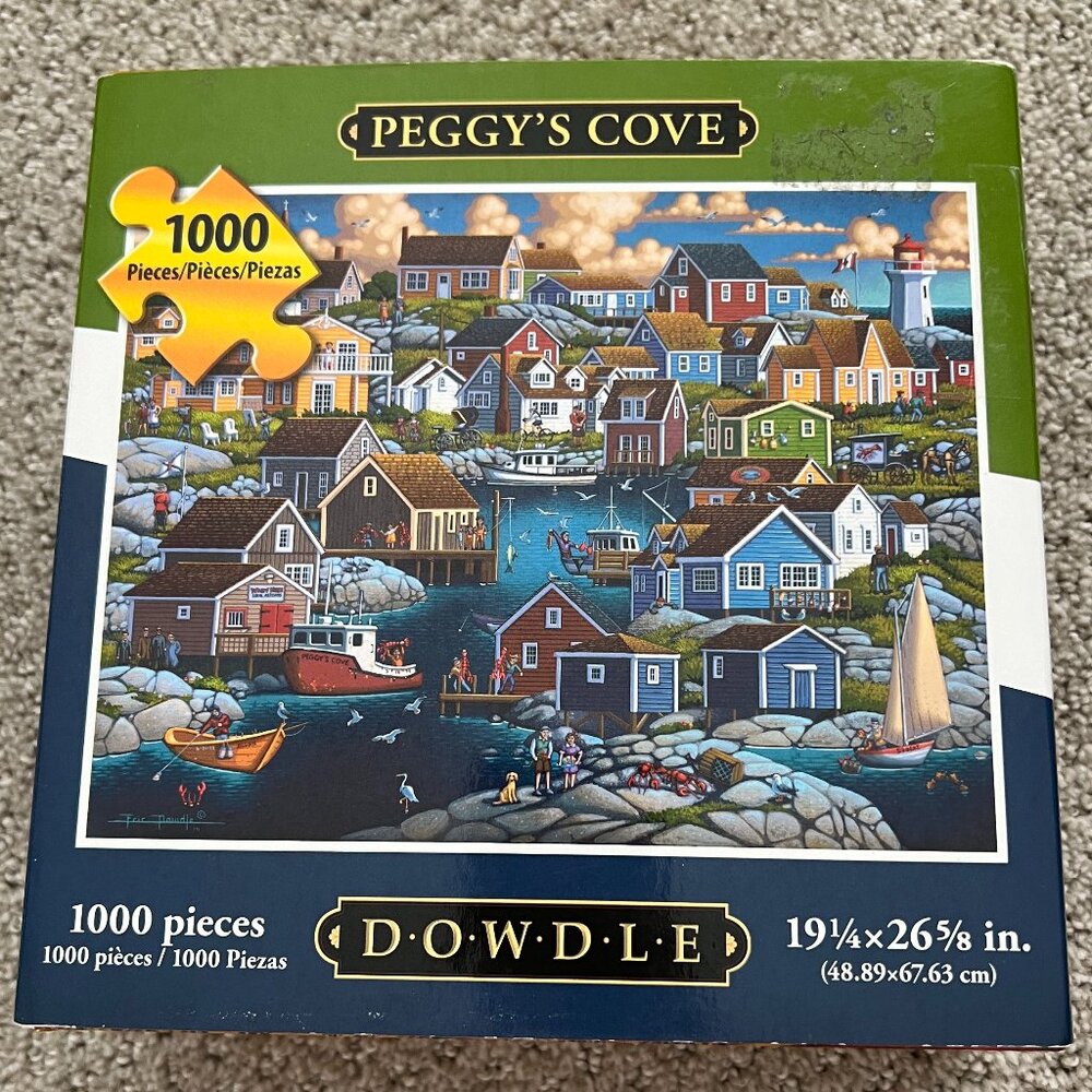 Dowdle "Peggy's Cove" 1000 Piece Puzzle